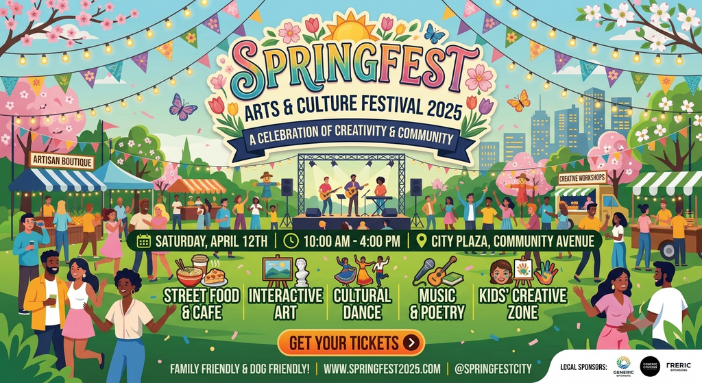SpringFest 2025: A Celebration of Creativity & Community!