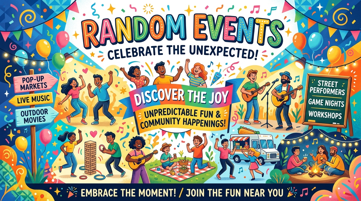 Celebrate the Unexpected: A Night of Random Events!