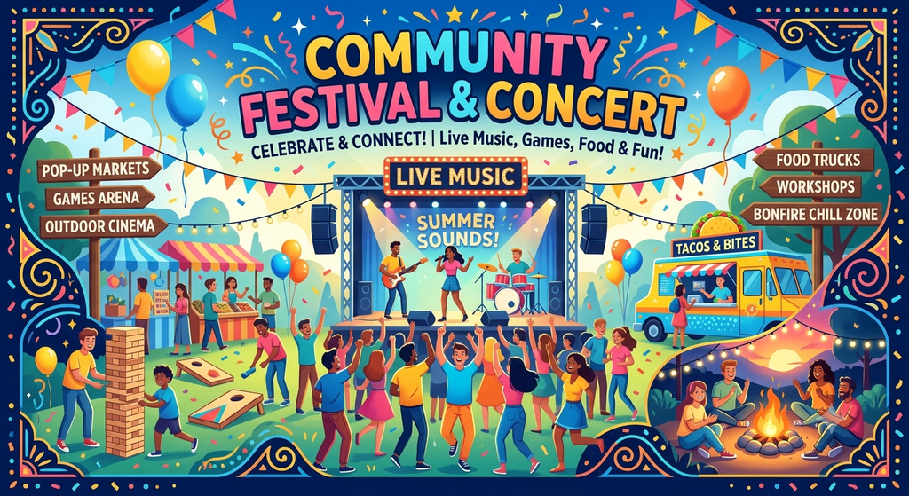 COMMUNITY FESTIVAL & CONCERT